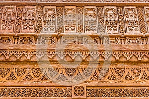 Unique stone carving at Adalaj ni Vav.