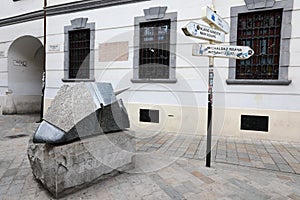 Unique streets of old Bratislava, fascinate by the charm, a cosiness and excellent beer.