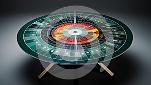 unique table chart design