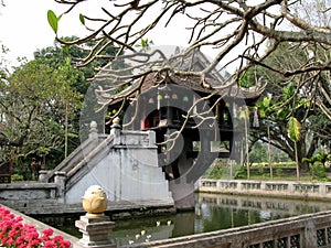 Unique Temple of Lotus Flower