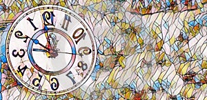 Unique Time Travel Backward Clock