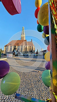 Unirii square in Cluj-Napoca