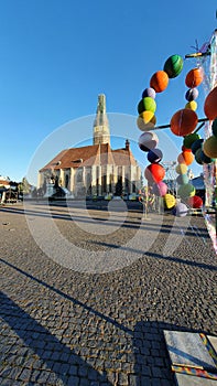 Unirii square in Cluj-Napoca