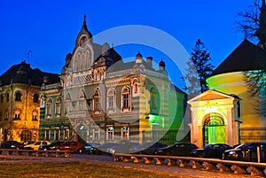 Unirii Square in Timisoara