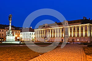 Unirii Square in Timisoara