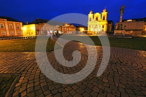 Unirii Square of Timisoara