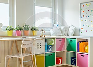 Unisex kids room design