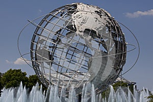 Unisphere in Fushing Meadows Corona Park, Queens - New York