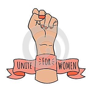 Unite for women , women day, strong women, beautiful women