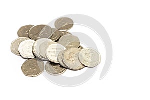 United Arab Emirates cash and coins