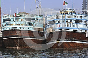 United Arab Emirates: Dubai boats