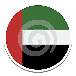 united arab emirates Flag  Isolated Vector Illustration you can edit it united arab emirates Flag  Isolated Vector Illustration y