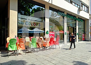 United Colors of Benetton bar and store