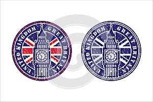 United kingdom great britain vector design logo
