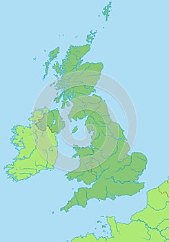United Kingdom - Map of United Kingdom - High Detailed