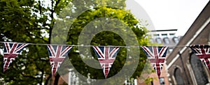 United Kingdom triangle flags