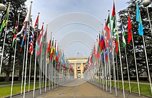 United Nation building, Geneva, Switzerland