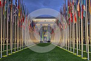 United-Nations, Geneva, Switzerland, HDR