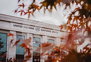 The United Nations office at Geneva UNOG, Switzerland