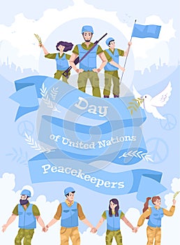 United Nations Peacekeepers Day Poster