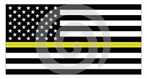 United states of America Dispatchers flag