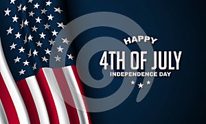 United States of America Independence Day Background Design