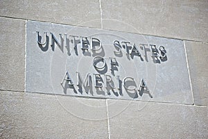 United States of America Sign