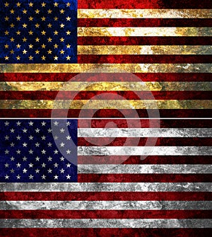 United States of America Textured Flag