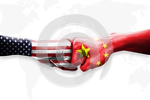 United States of America USA and China trade war