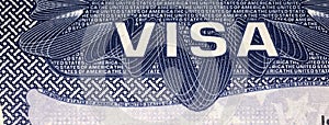 United States of America visa page