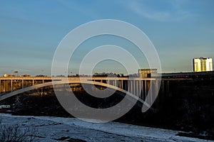 United States-Canada International Bridge near Niagara Falls