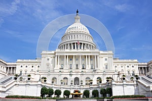United States Capitol Building in Washington DC, USA