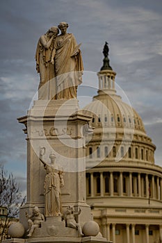 United States Capitol Building. Capital Building, Washington DC.