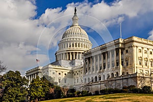 United States Capitol Building on Capitol Hill