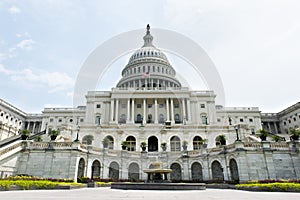 United States Capitol Building east facade - Washington DC Unite