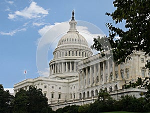 The United States Capitol Building in Washington, D.C., the home of the US Congress and the seat of the legislative branch