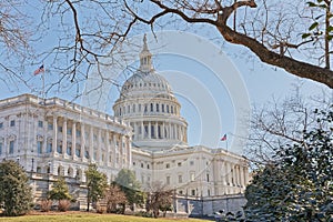 United States Capitol building in Washington DC