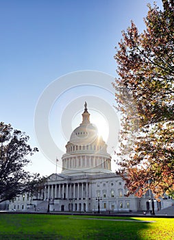 United States Capitol Building in Washington, DC