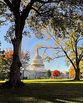 United States Capitol Building in Washington, DC