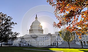 United States Capitol Building in Washington, DC