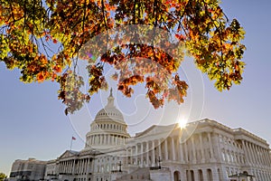 United States Capitol Building in Washington, DC