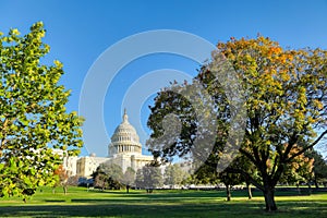 United States Capitol Building in Washington, DC