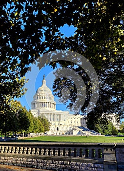 United States Capitol Building in Washington, DC