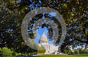 United States Capitol Building in Washington, DC