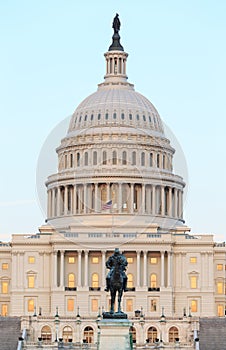 United States Capitol building in Washington, DC.