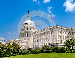 United States Capitol Building in Washington DC - Famous US Landmark and seat of the american federal government