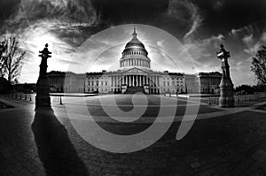 United States Capitol Building in Washington DC public building