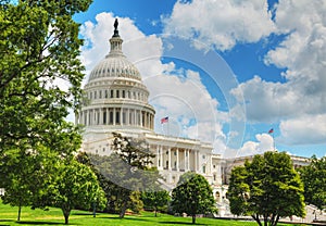 United States Capitol building in Washington, DC