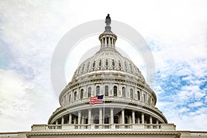 United States Capitol Building in Washington DC,USA.United States Congress