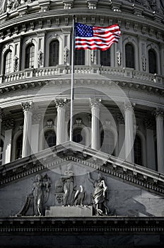 United States Capitol Building in Washington DC photo